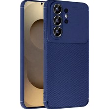Bezos Galaxy S26 Ultra Auto Focus Karbon Kapak - Lacivert