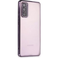 Prativas Galaxy S20 Fe Kılıf Lensli Silikon - Mor