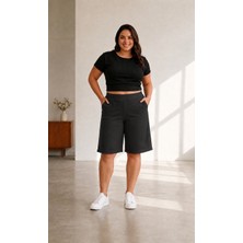 Sngl Kadın Büyük Beden Kapri S M L Xl 2xl 3xl 4xl 5xl 6xl 7xl 8xl 9xl