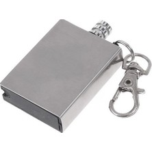 Dodes Zippo Benziniyle Çalışan Sonsuz Metal Kibrit &amp; Anahtarlık