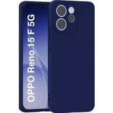 Prolysus Oppo RENO15 F Kılıf Mat Silikon Koruma Kabı Kılıf