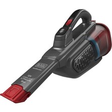 Black & Decker BHHV315B-QW 12V Şarjlı El Süpürgesi Kuru Kullanım İçin Gri - Kırmızı Renkli