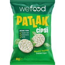 Wefood Mevsim Yeşillikli Patlak Cipsi 60 G 8'li