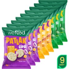 Wefood Patlak Cips Deneme Paketi 60 G 9'lu