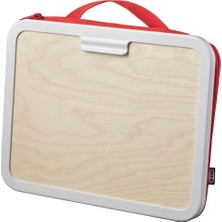 IKEA Çocuk Aktivite Çizim Çantası Kırmızı Renk 35X27 cm Sanat ve Tasarım İçin Kullanışlı Özellikler