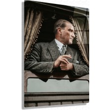 Sevgili Cam Cumhuriyet Rotası – Mustafa Kemal Atatürk – Cam Tablo
