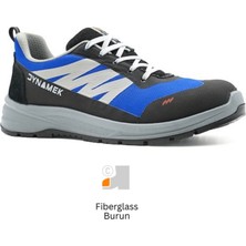 Mekap Pro Dynamek Windy Dmk-53 S1 Mavi Fiberglass Burun Kevlar Ara Taban Iş Ayakkabısı