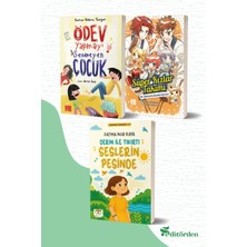 Bilge Kuş Yayınları Ödev Yapmayı Sevmeyen Çocuk - Süper Kızlar Takımı - Derin ile Tıkırtı Seslerin Peşinde