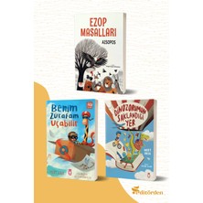 Bilge Kuş Yayınları Ezop Masalları - Benim Zürafam Uçabilir - Dinozorumun Saklandığı Yer/mert Arık