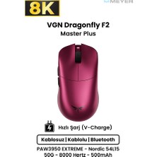 Meyer Gaming Vgn Dragonfly F2 Master Plus 8k Kablosuz Gaming Mouse