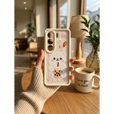 MMP Shop Tecno Camon 40 Uyumlu Sevimli Desenli Kamera Korumalı Premium Telefon Kılıfı
