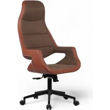 Vivense Sancak Ofis Cabrio Yönetici Koltuğu, Kahve Taba