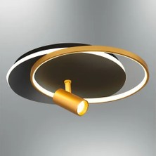 Vivense Flush Tekli Spot Yuvarlak Armatür, Siyah