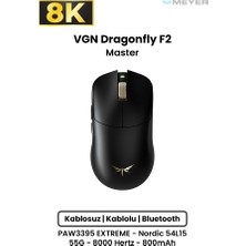 Meyer Gaming Vgn Dragonfly F2 Master 8k Kablosuz Gaming Mouse