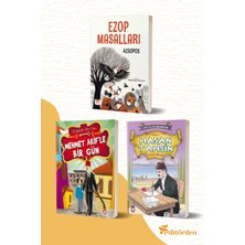 Bilge Kuş Yayınları Ezop Masalları - Mehmet Akif’le Bir Gün/mustafa Orakçı - Hasan Tahsin/ismail Bilgin