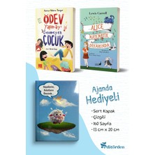 Aile Yayınları Ödev Yapmayı Sevmeyen Çocuk - Alice Matematik Diyarında - Ajanda Hediyeli