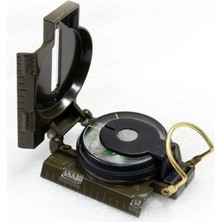 Aslanoğlu Store Hassas Lensatic Pusula Amerikan Tarzı Açık Kamp Yürüyüş Survival Için