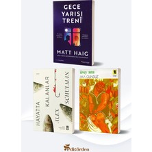 Toker Yayınları Gece Yarısı Treni/matt Haig - Hayatta Kalanlar/alex Schulman - Üvey Ana/aka Gündüz