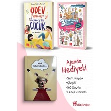 Aile Yayınları Ödev Yapmayı Sevmeyen Çocuk - 3 Dakikada Bilim 3 Sıra Dışı Kariyerler - Ajanda Hediyeli