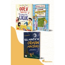 Bilge Kuş Yayınları Ödev Yapmayı Sevmeyen Çocuk - Problemsiz Matematik - Kel Mantık’ın Orman Macerası
