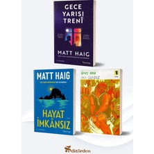 Toker Yayınları Gece Yarısı Treni/matt Haig - Hayat Imkansız/matt Haig - Üvey Ana/aka Gündüz