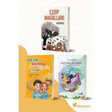Bilge Kuş Yayınları Ezop Masalları - Bir Şiir Bir Masal Bir Düş/menzile Ocak - Hadi Bize Bir Masal/filiz Özdem