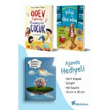 Aile Yayınları Ödev Yapmayı Sevmeyen Çocuk - Konuşan Kütüphane 1 Iyiliği Eken Adam - Ajanda Hediyeli