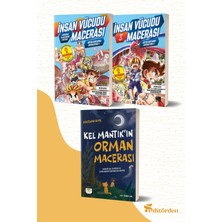 Bilge Kuş Yayınları Insan Vücudu Macerası 1/2 Hot-Blooded Souls - Kel Mantık’ın Orman Macerası