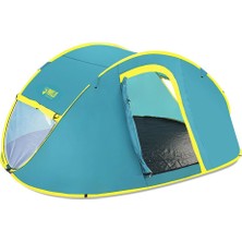 Bestway Pavillo Coolmount 4 Kişilik Kolay Kurulum Mavi Çadır PE Kaplı 190T Polyester Malzeme