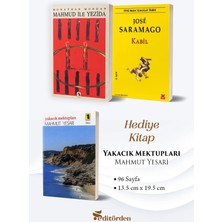 Toker Yayınları Mahmud ile Yezida - Kabil/ Jose Saramago - Yakacık Mektupları Hediye