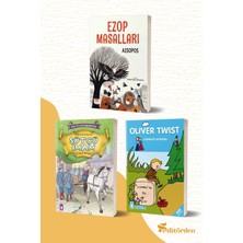 Bilge Kuş Yayınları Ezop Masalları - Sütçü Imam/ismail Bilgin - Oliver Twist/charles Dickens