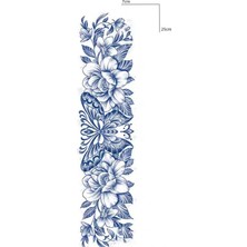 Zurafa Shop Kelebek Figürlü 12 Saat Sonra Kararan Geçici Dövme Tattoo