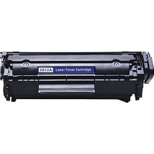 Pluscopy Toner LaserJet 1018 Toner Muadil Q2612A Siyah Renk 2000 Sayfa Kapasite Ofis ve Ev Kullanımına Uygun