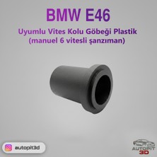 AutoPit 3D Bmw E46 Uyumlu Vites Kolu Göbeği (Plastik) – Manuel 6 Vites