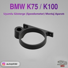 AutoPit 3D Bmw K75 / K100 Uyumlu Gösterge (Speedometer) Montaj Aparatı