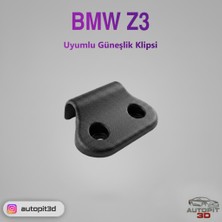 AutoPit 3D Bmw Z3 Uyumlu Güneşlik Klipsi