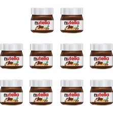 Nutella Mini Kakaolu Fındık Kreması 25 gr İtalyan Menşeli Özel Ambalajda 10'lu Set