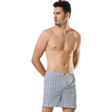 Anıt 6 Lı Paket Erkek Desenli Penye Boxer 1119 % 100 Pamuk
