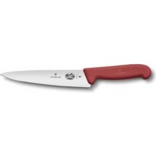 Victorinox Dilimleme Şef Bıçağı 19cm Kırmızı Fıbrox (VT 5.2001.19