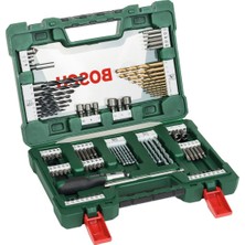 Bosch V-Line 91 Parça Titanyum Nitrür Kaplamalı Aksesuar Seti - 2607017195 Dayanıklı ve Uzun Ömürlü