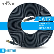 Iron Star 5 Metre Cat7 Kablo 5 Metre Ineternet Kablosu 5 Metre Patch Kablo Cat7