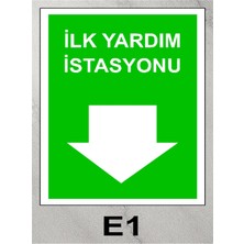 Baysan Yangın Ilk Yardım Istasyonu  Uyarıcı Levha