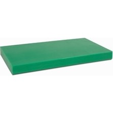Türkay Polietilen Kesim Tahtası 40 x 25 x 2 cm Yeşil Plastik Et Meyve Kesme Levhası