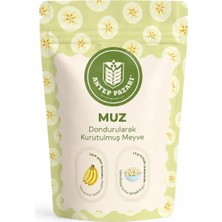 ANTEP PAZARI Muz Kurusu Meyve Cipsi - Dondurularak Kurutulmuş Freeze Dried Çıtır Muz -15 gr
