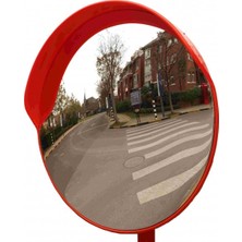 Mfk 60 cm Trafik Otopark Aynası Turuncu Akrilik Malzeme ile Dayanıklı ve Hafif Kullanım