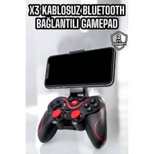 Hace Bazaar X3 Gamepad Oyun Kolu Bluetooth Bağlantılı Gamestick Android Uyumlu