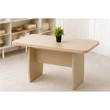 Berrasse Mobilya Elisa Açılır Yemek Masası 165-210 cm Modern Açılabilir Mutfak ve Yemek Odası Masası