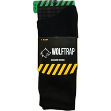 Wolftrap Ranger Kışlık Havlu Çorap Siyah