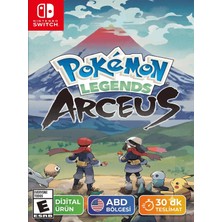 Nintendo Switch Pokemon Legends Arceus - Dijital Kod (Hemen Teslim)