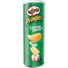 Pringles Peynir ve Soğan Atıştırmalığı 165 gr Lezzetli İçeriklerle Dolu